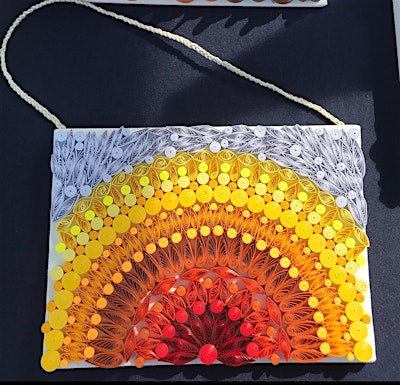 Intermediate Paper Quilling craft workshop in Montgomery County, Md. | Locally Crafted Workshop
