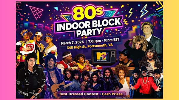 80s Indoor Block Party | The Mustard Seed Place
