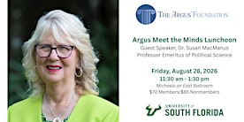 Meet the Minds Luncheon with Dr. Susan MacManus | Michael's on East Ballroom