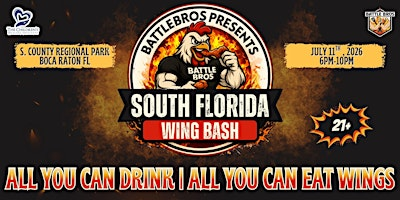 4th Annual South Florida Wing Bash | South County Regional Park | Boca Raton FL