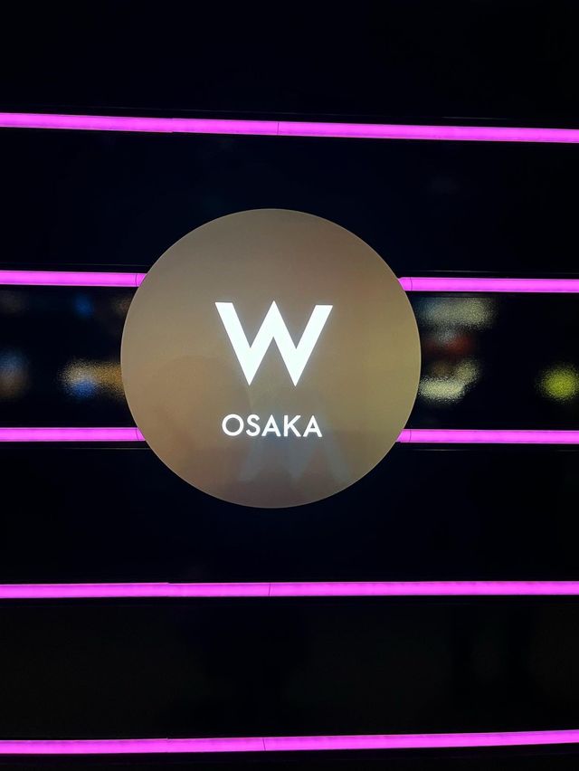 大阪で映え映えホテル✨W大阪❤️‍🔥