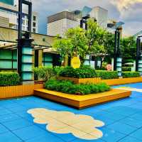 親子好去處的Sky Park📍Shin Kong Mitsukoshi Taipei Xinyi Place A8 新光三越❤️台北信義新天地A8