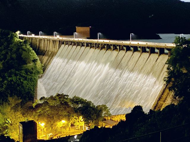 夜遊大欖水塘