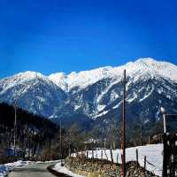 A Snowy Town In Kedarnath