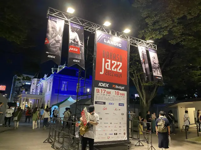 福岡中洲。秋の定番イベント『中洲jazz』(夜)
