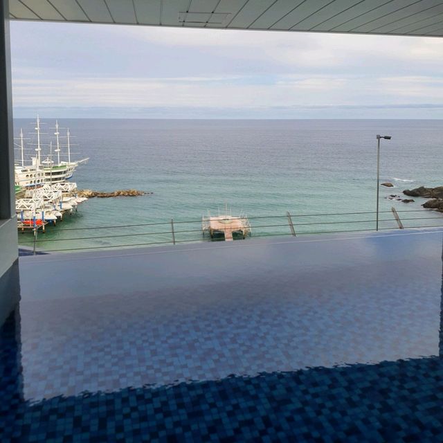 정동진 비치크루즈 프라이빗 인피니티풀빌라🌊겨울에 가도 좋은곳💙