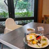 新竹煙波湖濱本館-西餐廳1樓早餐用餐環境舒服