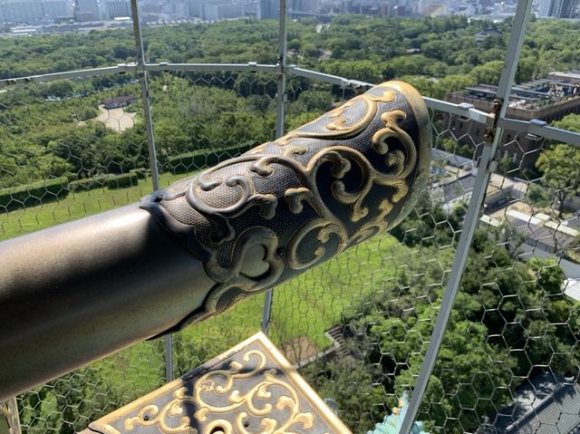 大阪　大阪城　外からも中からも楽しめる❗️絶景❗️