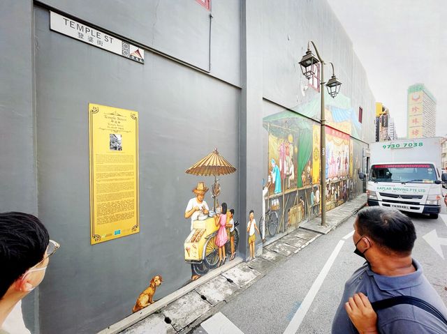 Temple Street in Chinatown