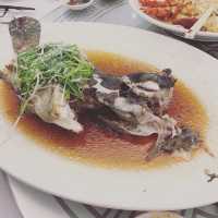 裝修靚靚既酒樓晚飯