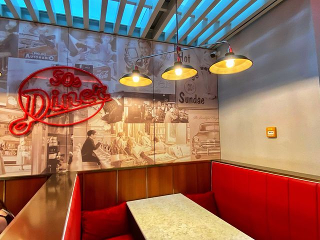 50s American Diner Concept at Arcade