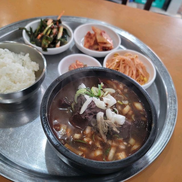 광주 해장 실내데이트 하기에 좋은 반도족발선지국