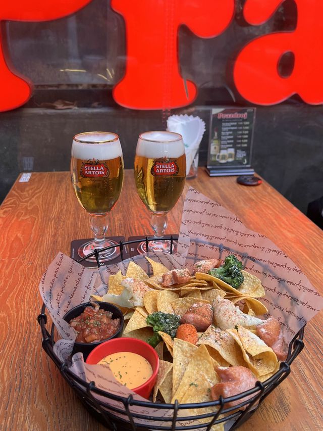 韓国/ソウル【新沙】おつまみが美味しい！広々としたビール屋さん🥹