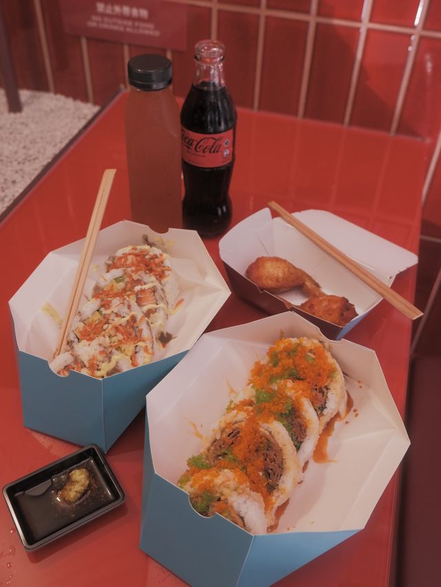 大飯卷物足料又特別 