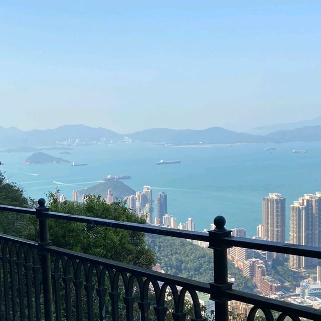 香港，太平山頂，山頂步行徑！暖冬必遊！