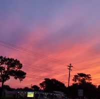 Tampa rainbow skies 