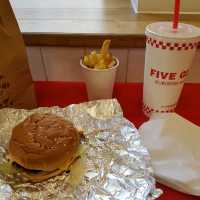 Five Guys Covent Garden