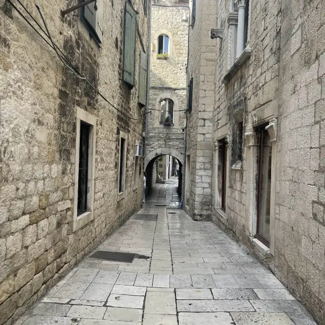 gorgeous walkable city in Croatia 