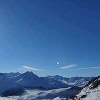 Blue Sky Ski Days in St. Moritz