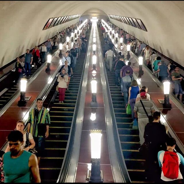 Moscow Metro Station are like Museums!