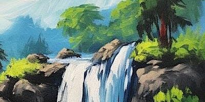 Paint and Sip - Bob Ross Waterfall | Mash Paddle Brewery | Mash Paddle Brewery