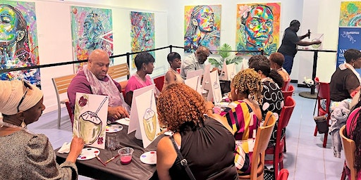 Art Week Comes to Plantation - Paint and Sip | Island SPACE Caribbean Museum