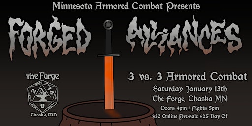 Forged Alliances Armored Combat Tournament | The Forge