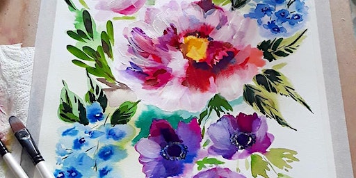 Watercolour Flowers Workshop | Stanley Square