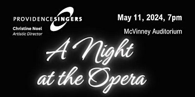 A Night at the Opera | Bishop McVinney Auditorium