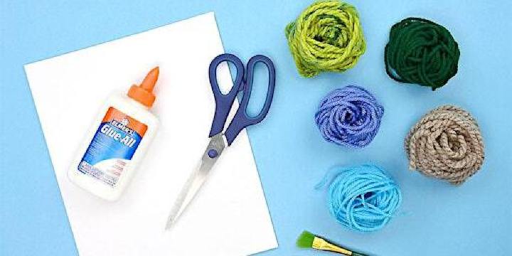 Nordic Kids: Edvard Munch Yarn "Painting" | Scandinavian Cultural Center