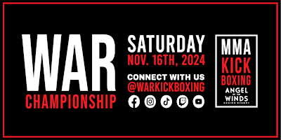 WAR Championship 12 | Angel Of The Winds Casino Resort
