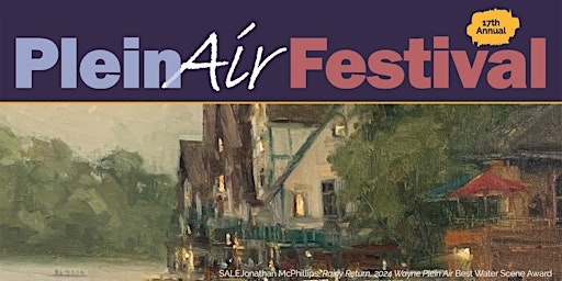 Wayne Art Center Plein Air Festival Collectors' Preview & Sale | 413 Maplewood Ave