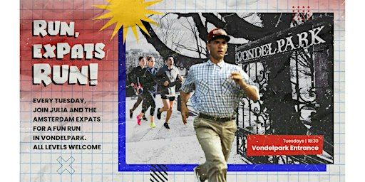 RUN, EXPATS, RUN! | Vondelpark