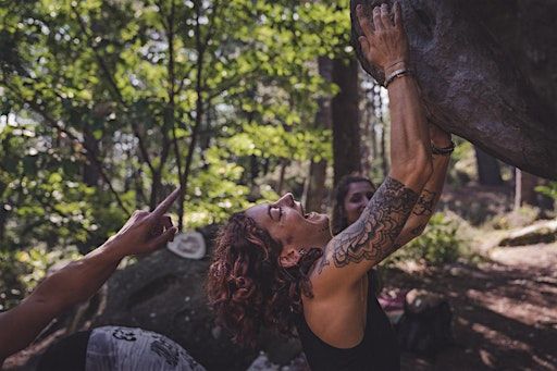 Women's Bouldering Festival 2025 for all FLINTA* climbers | Fontainebleau | Camping Les Prés
