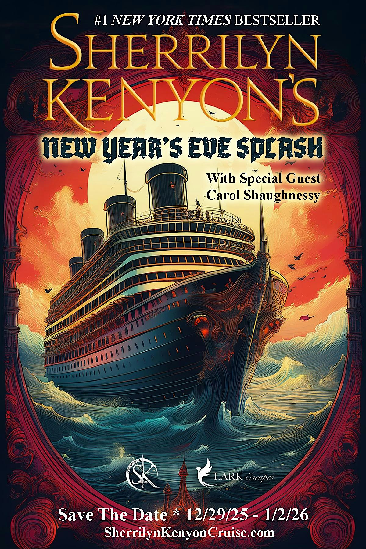 Sherrilyn Kenyon's New Years Eve Splash with guest Carol Shaughnessy | Port Miami