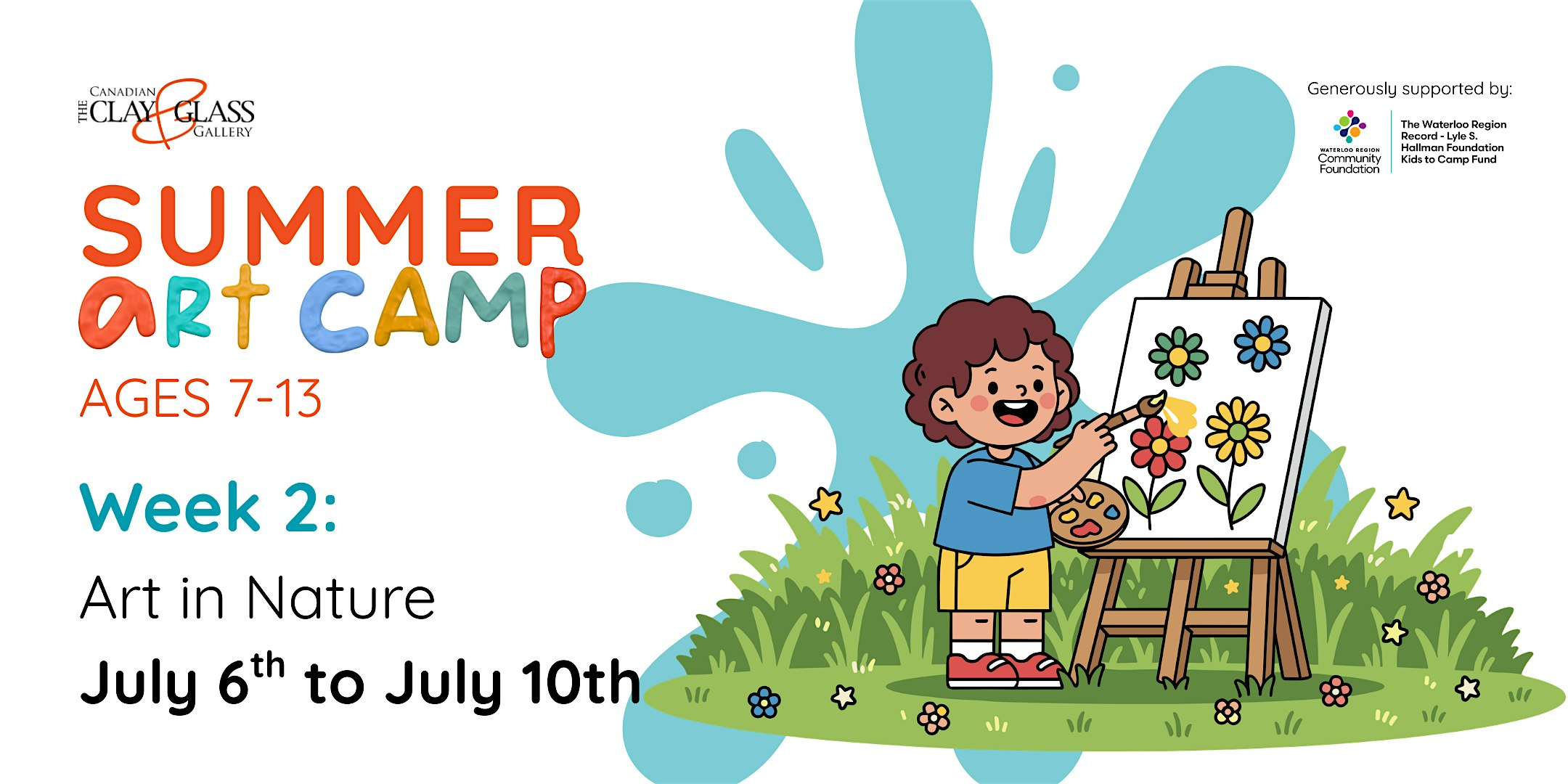 Summer Art Camp Week 2: Art in Nature | Canadian Clay and Glass Gallery