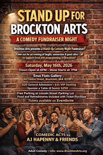 STAND UP FOR BROCKTON ARTS  Inc. | 50 Centre St