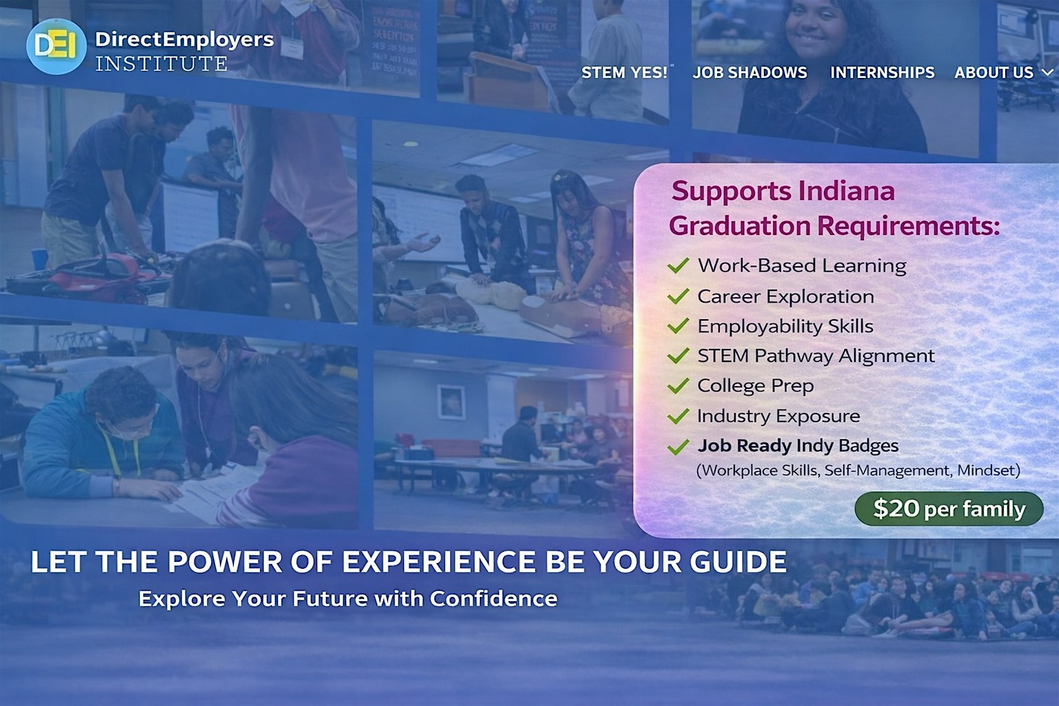STEM YES! Summer 2026 Camp| Session 2: Engineering/Technology (STUDENTS) | DirectEmployers Institute