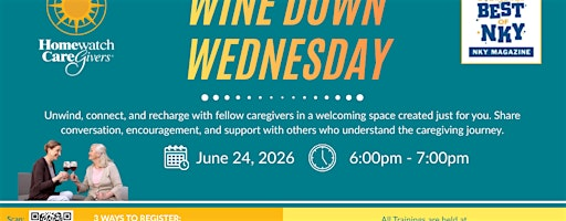 Wine Down Wednesday | 71 Cavalier Blvd suite 217