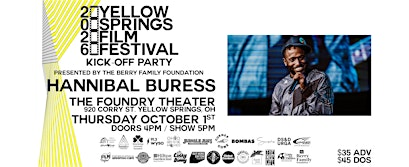 YSFF Presents: HANNIBAL BURESS | Foundry Theater at Antioch College