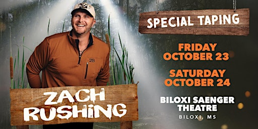 Zach Rushing Hometown Show in Biloxi, MS! | Biloxi Saenger Theatre