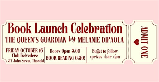 Book Launch with Niagara Author | Club Belvedere