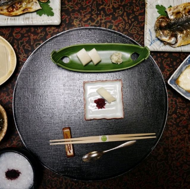 일본여행 하코네 료칸 교쿠테이의 가이세키 요리 한 상