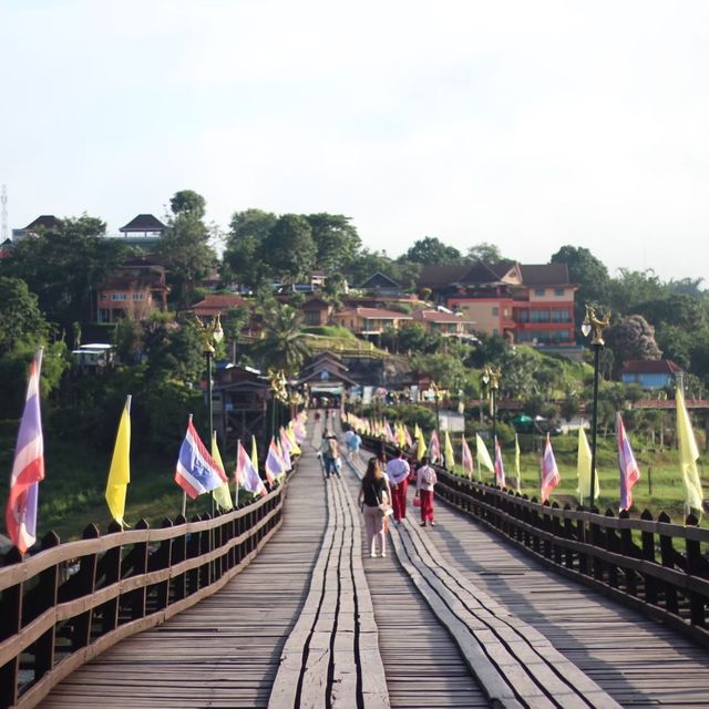 📍สะพานมอญ ..สังขละบุรี 