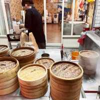 顏記清蒸肉圓｜一口一口的小肉圓跟肉粽