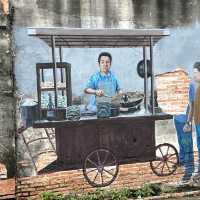 Check out murals at Songkhla old town 