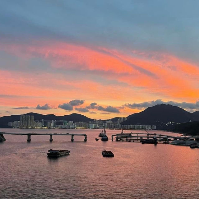 香港🇭🇰新地標😌將軍澳跨灣大橋