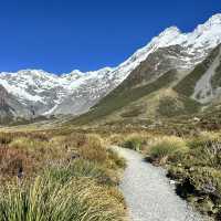 NZ Mt. Cook Hooker Valley Track