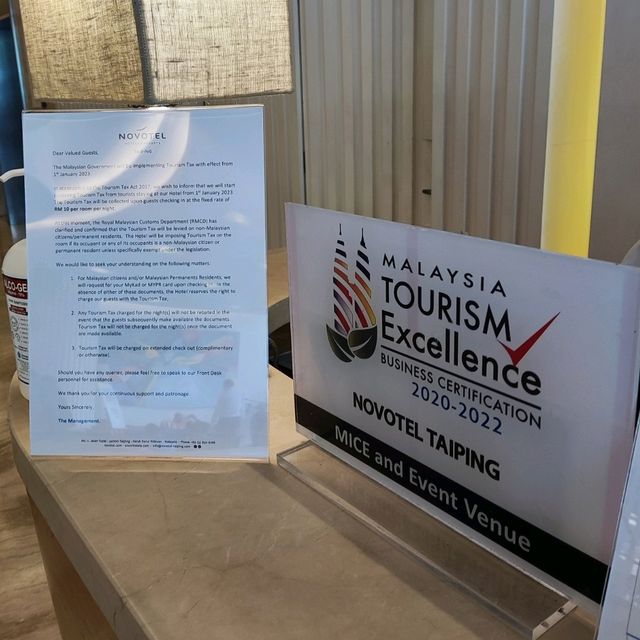 Fabulous Stay at Novotel Taiping Hotel 