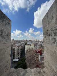 The gates to Valencia’s old city 